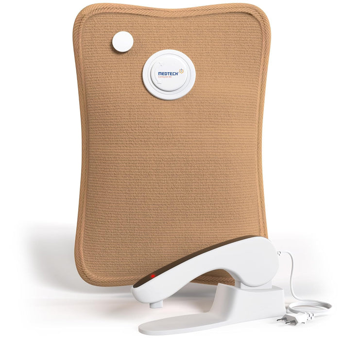 Medtech Premium Reusable Electric Hot Water Bag for Soothing Heat Therapy for Muscle & Joint Pain