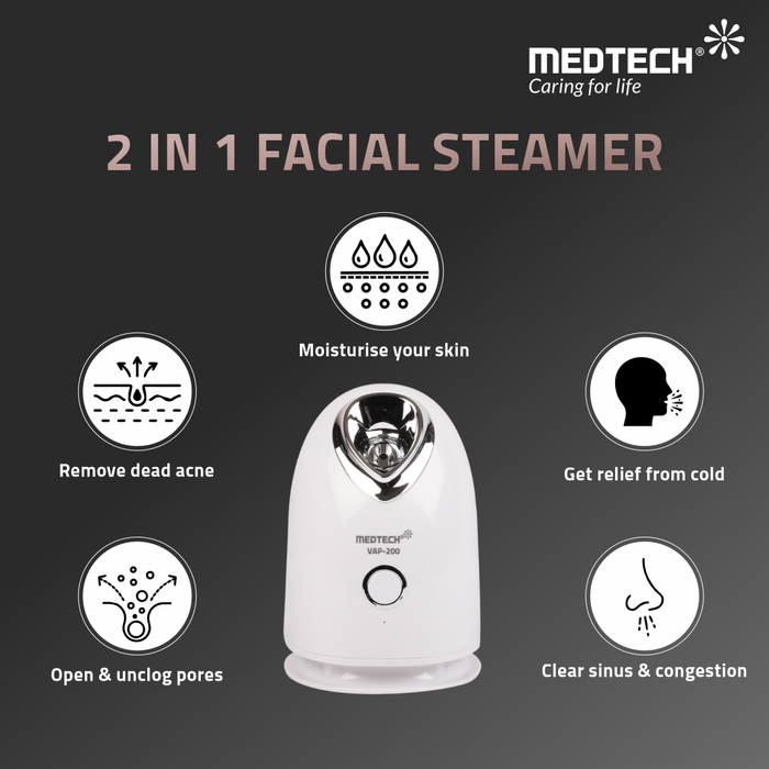 Medtech Nano Ionic Facial Steamer Handyvap VAP-200
