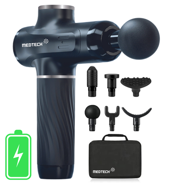 Medtech Cordless Massager Gun GMV 1 for sore muscle pain relief