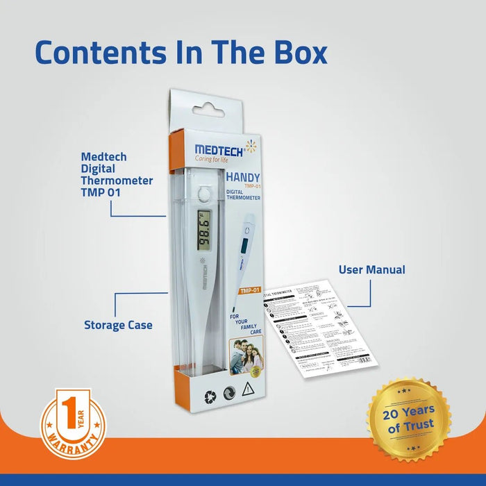 Medtech Digital Thermometer TMP 01 - Medtechlife