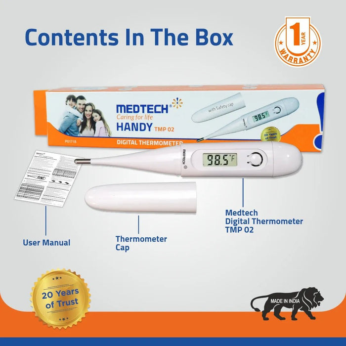 Medtech Digital Thermometer TMP 02 - Medtechlife