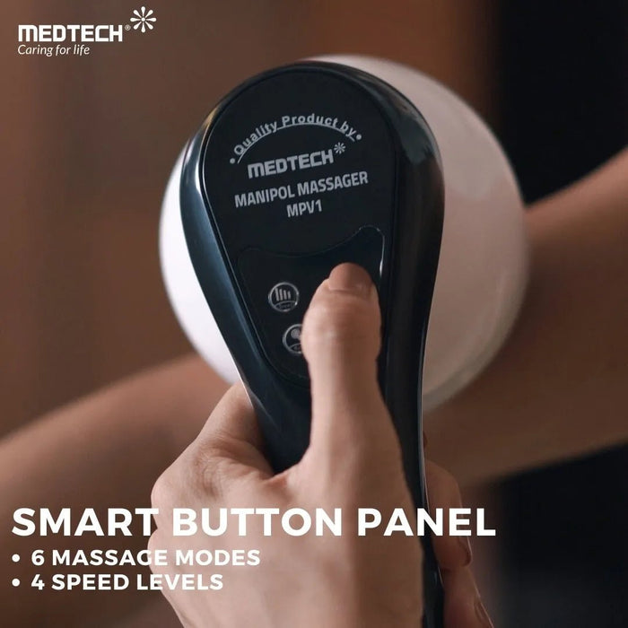 Medtech Manipol Handheld Full Body Massager Machine MPV1 - Medtechlife