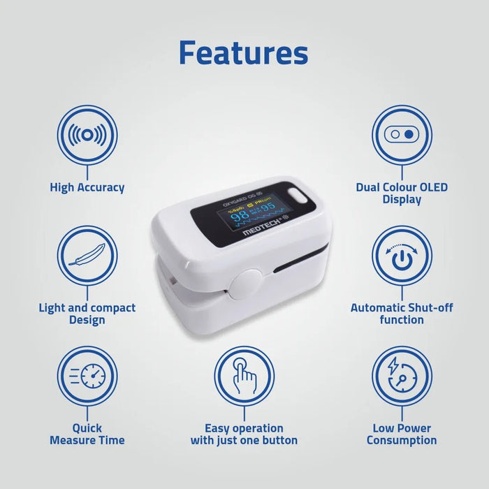 Medtech Pulse Oximeter OG-05 - features