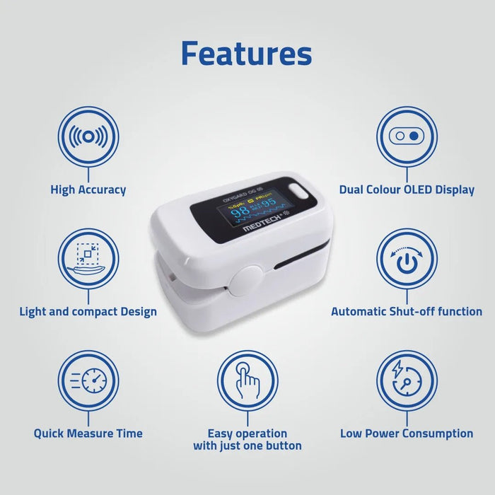 Medtech Pulse Oximeter OG-09 - Features
