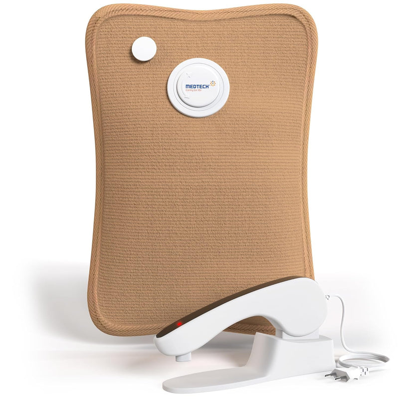 Medtech Premium Reusable Electric Hot Water Bag for Soothing Heat Therapy for Muscle & Joint Pain
