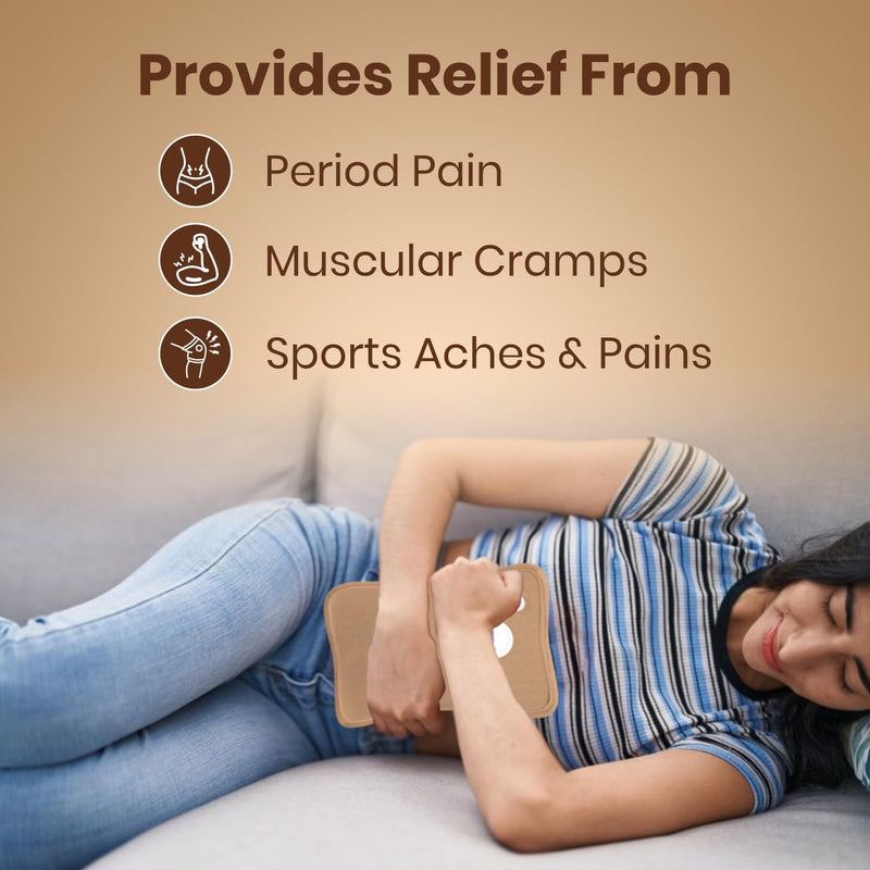 Medtech Premium Reusable Electric Hot Water Bag for Soothing Heat Therapy for Muscle & Joint Pain