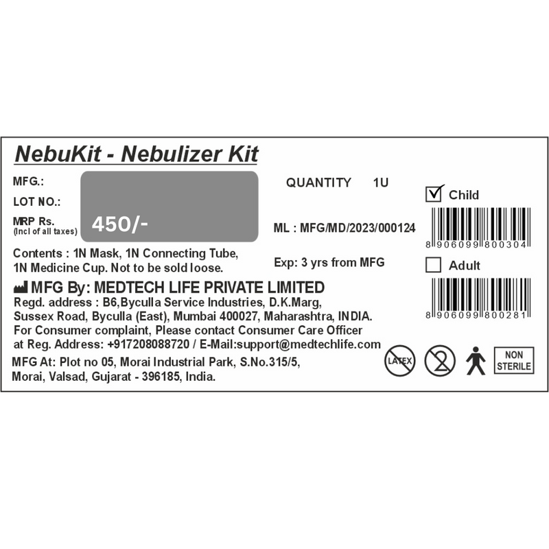 Medtech Nebulizer Kit Nebukit (Child)