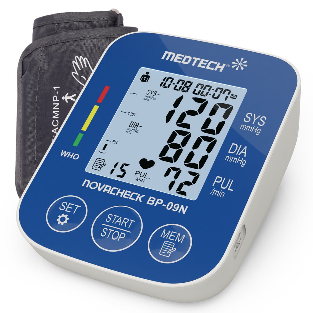 Medtech Automatic Digital BP Machine Blood Pressure Monitor BP09N (with  backlight)