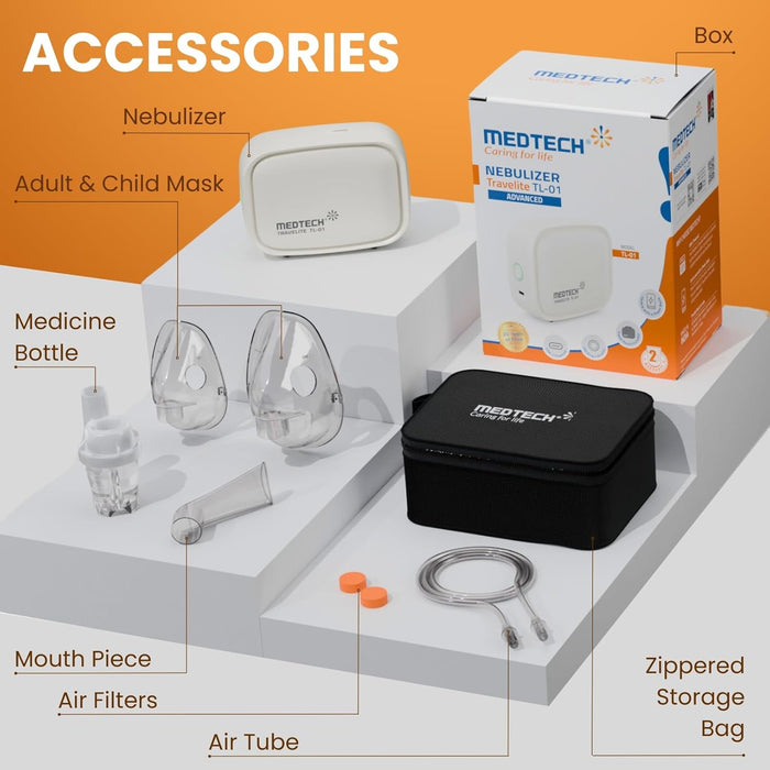 Medtech USB-C Powered Nebulizer Travelite TL-01 (DC Nebulizer)