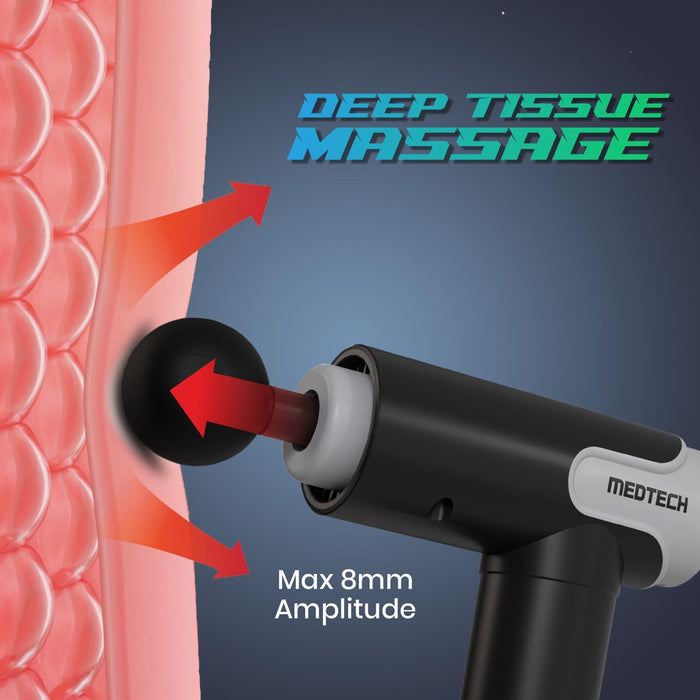 Medtech Blaze Percussion Massage Gun – Deep Tissue Therapy for Relaxation & Recovery