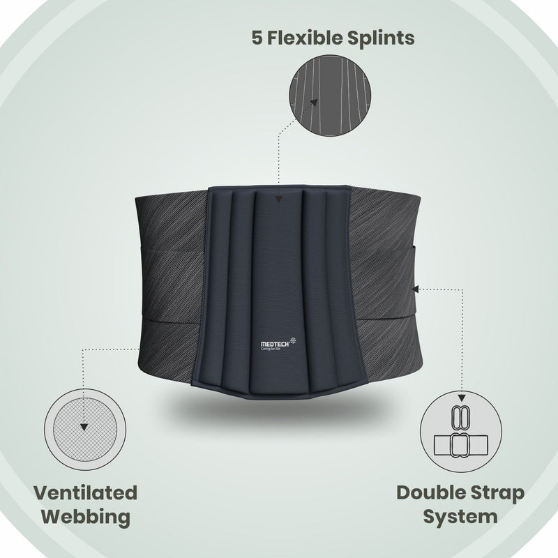 Medtech Lumbar Sacral Belt for Lower Back Support