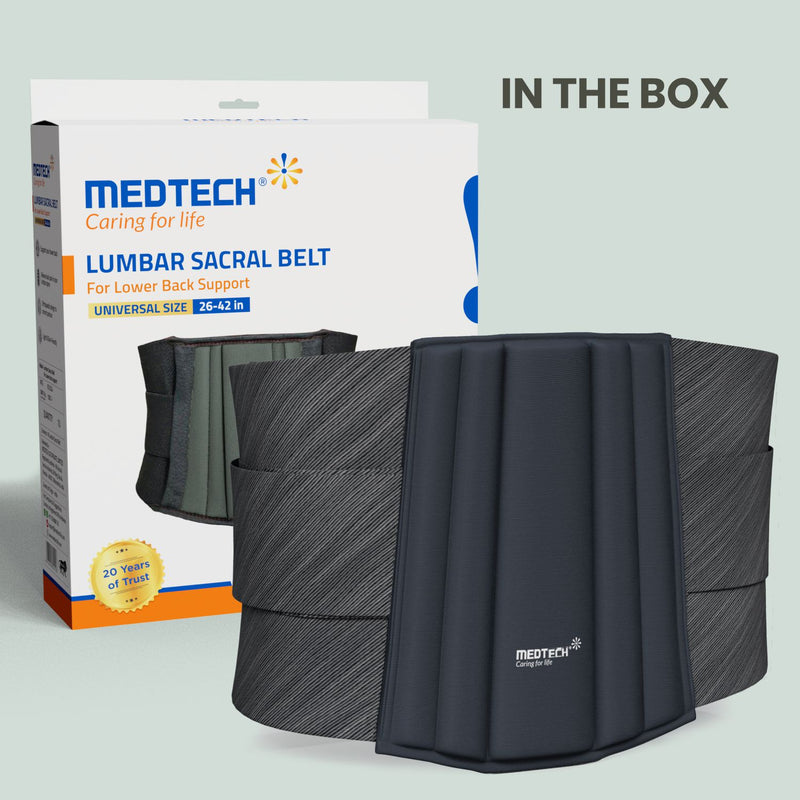 Medtech Lumbar Sacral Belt for Lower Back Support