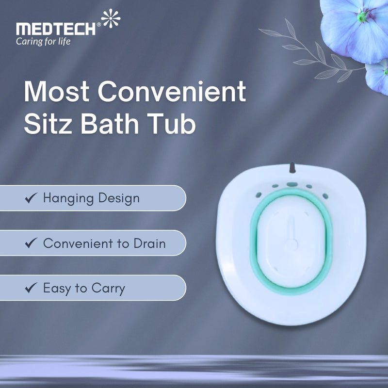 Medtech Sitz Bath Tub SB-01 | Portable Foldable Sitz Bath for Home Use