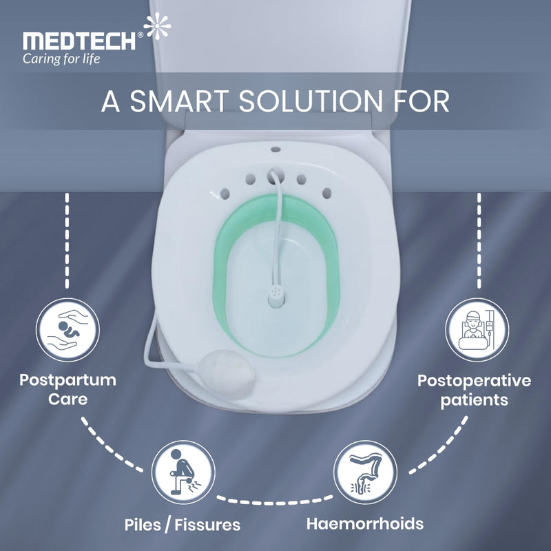 Medtech Sitz Bath Tub SB-01 | Portable Foldable Sitz Bath for Home Use