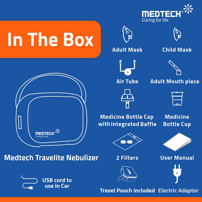 Medtech Nebulizer Travelite (Portable Nebulizer)