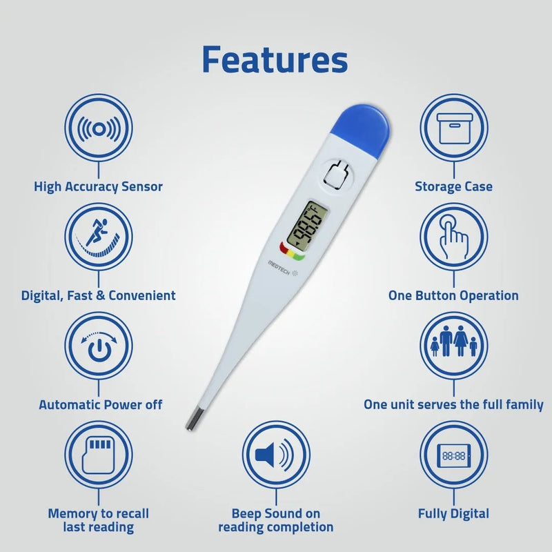 Medtech Digital Thermometer TMP 05 (with Quick Reading Technology) - Medtechlife