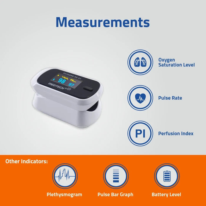 Medtech Pulse Oximeter OG-01 - Measurements