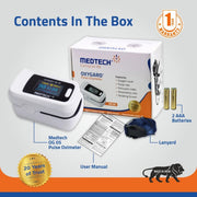 Medtech Pulse Oximeter OG-05 - Contents In The Box