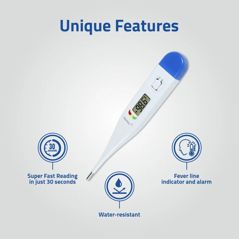 Medtech Steamer Handyvap 01 & TMP05 Digital Thermometer COMBO - Unique Feature